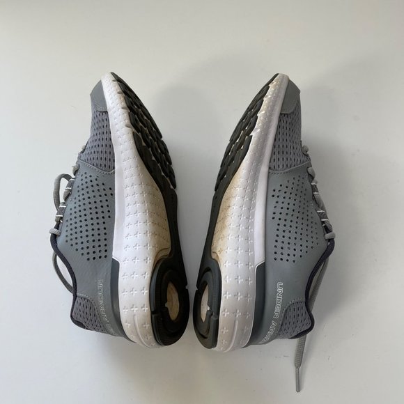 UNDER ARMOUR Women's Size 9 Micro G Fuel RN 1285487-942 Running Shoes Gray - Picture 5 of 11